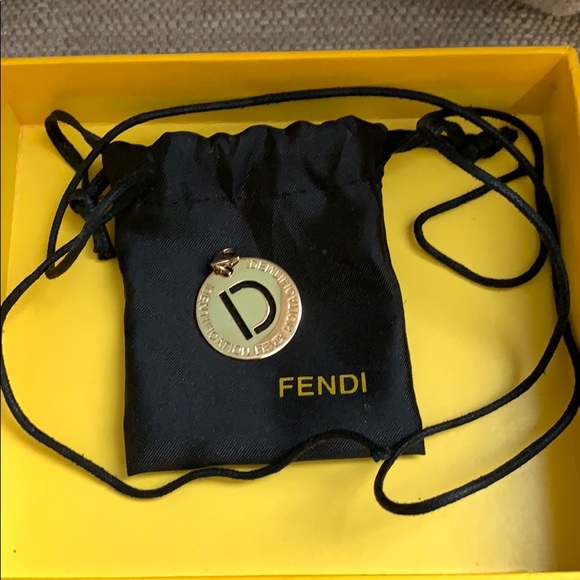 Fendi Jewelry - Fendi "D" Initial Charm AUTHENTIC